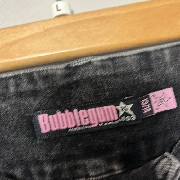 Y2K bubblegum acid wash cord out jeans size 13/14 - Picture 3 of 5